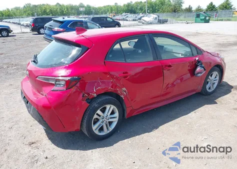 2021 Toyota Corolla Se/Xse/Night Shade из США, поврежденный, VIN JTND4MBEXM3138358